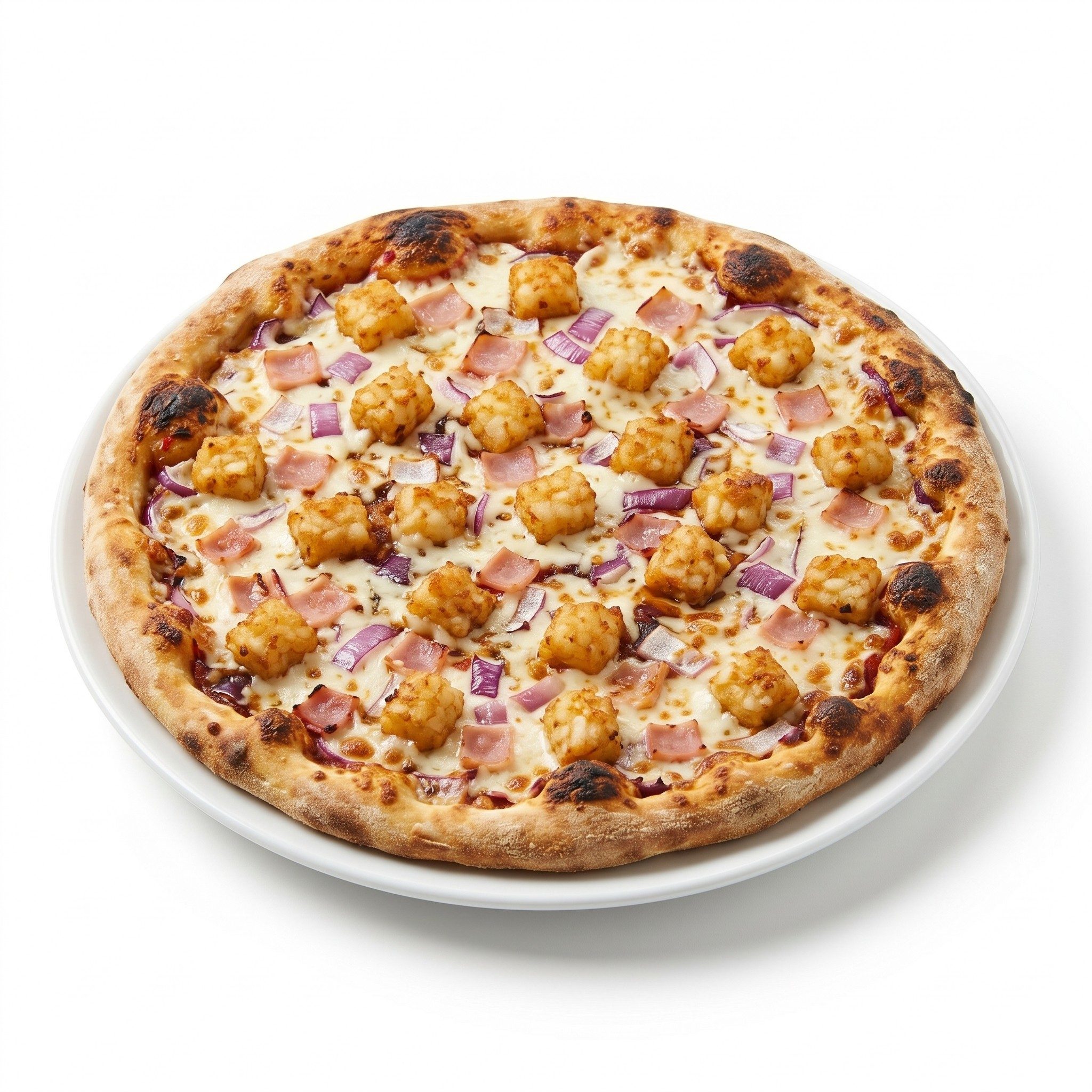 BBQ Chicken Bacon Pizza.