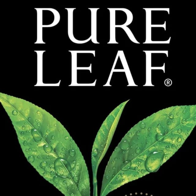 PURE LEAF brewed tea.